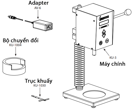 Máy đo độ nhớt Kreb KU-3